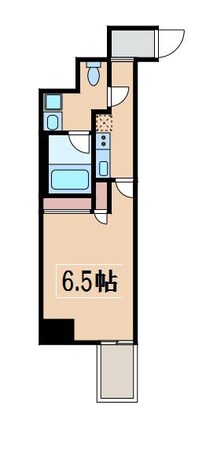 ドーム前千代崎駅 徒歩4分 6階の物件間取画像